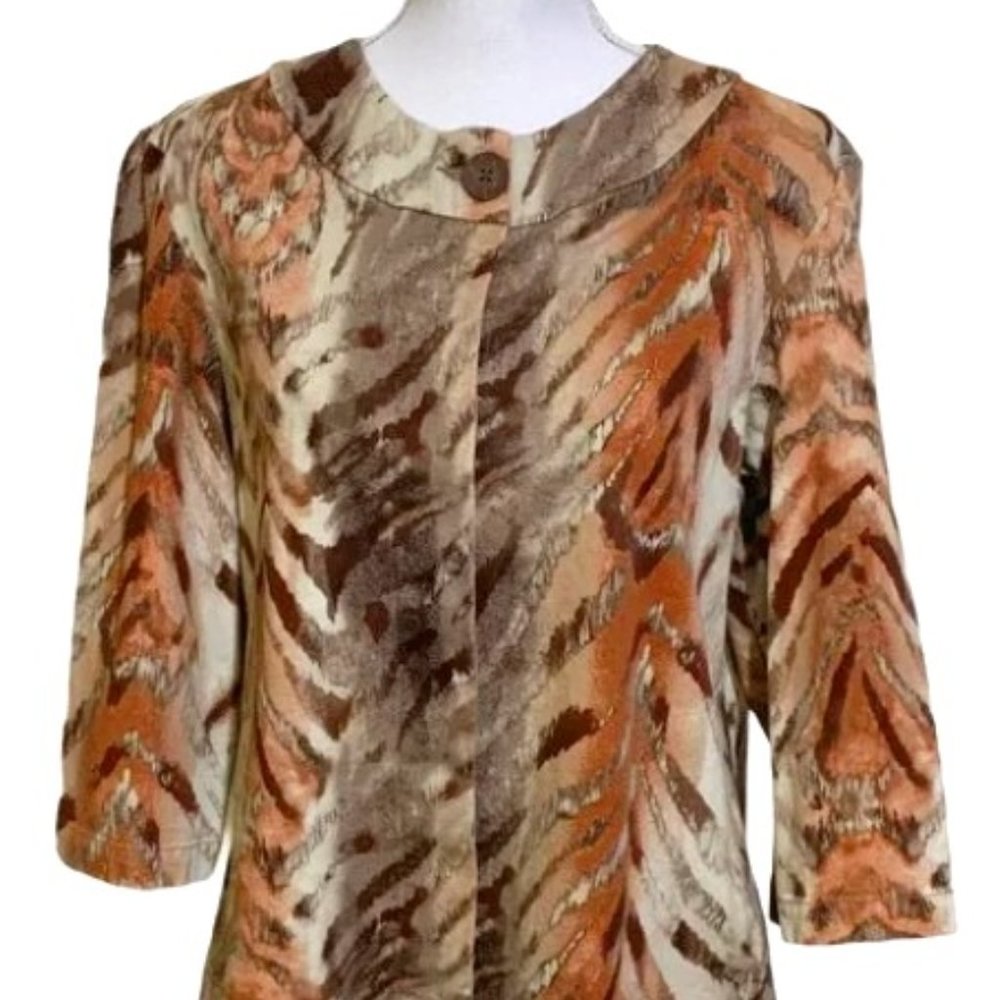Chico's Jacket with beautiful color tones